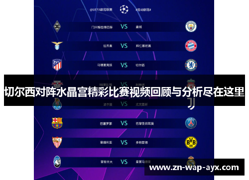 切尔西对阵水晶宫精彩比赛视频回顾与分析尽在这里